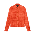 Amiri Quilted Logo Overshirt "Orange"