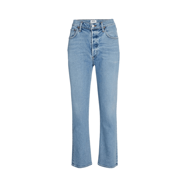 Agolde Riley Crop Jean "Shiver"