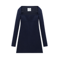 Courrèges Heritage Crepe Dress "Navy"