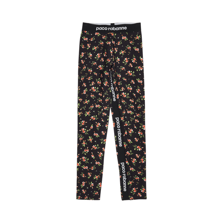 Rabanne Pant "Black/Pluie De Roses"