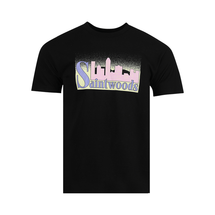 Saintwoods Skyline Tee "Black"
