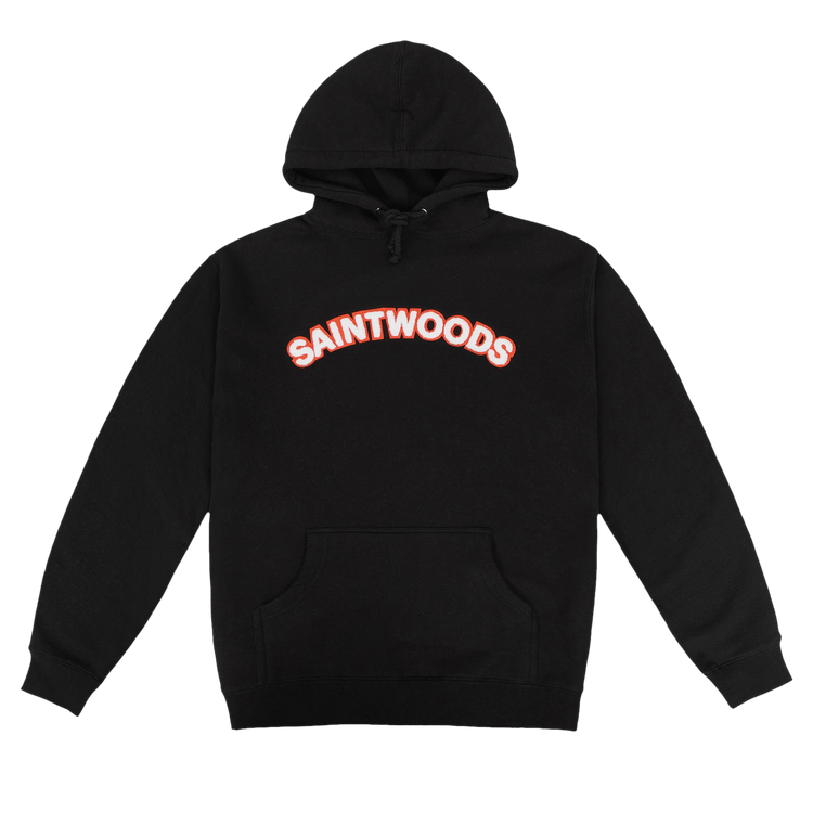 Saintwoods Chenille Patch Hoodie "Black"