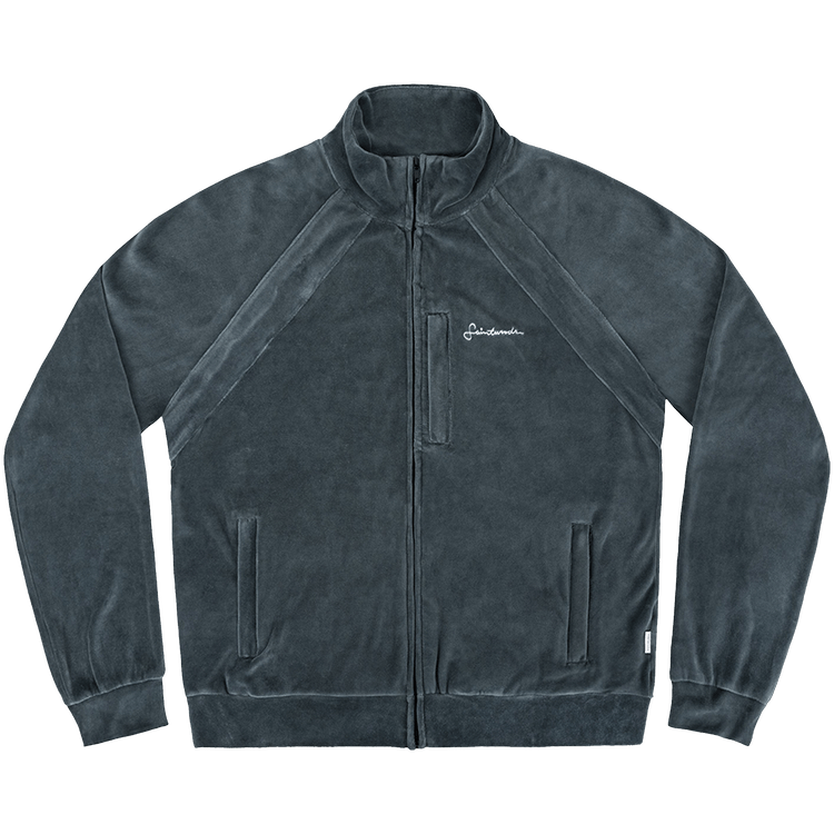 Saintwoods Velour Top "Deep Sea Blue"