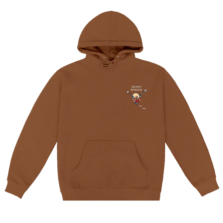 Saintwoods Try Me Hoodie "Saddle"
