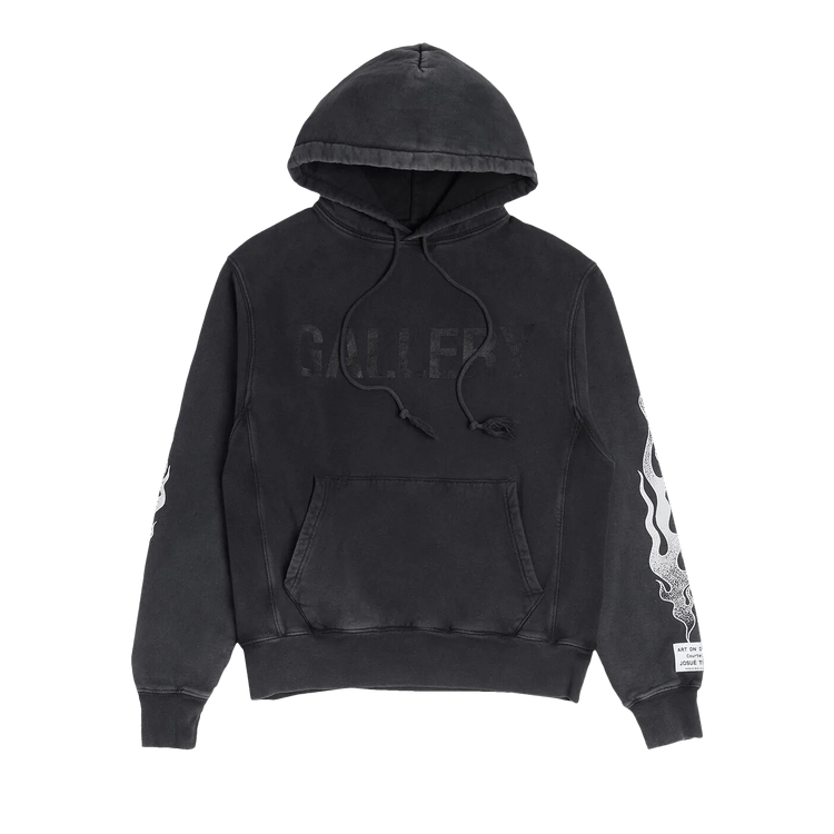 Gallery Dept. GD Flames Hoodie "Black"