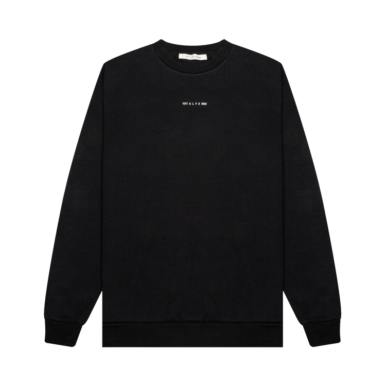 1017 ALYX 9SM Melt Circle Logo Long-Sleeve Tee "Black"