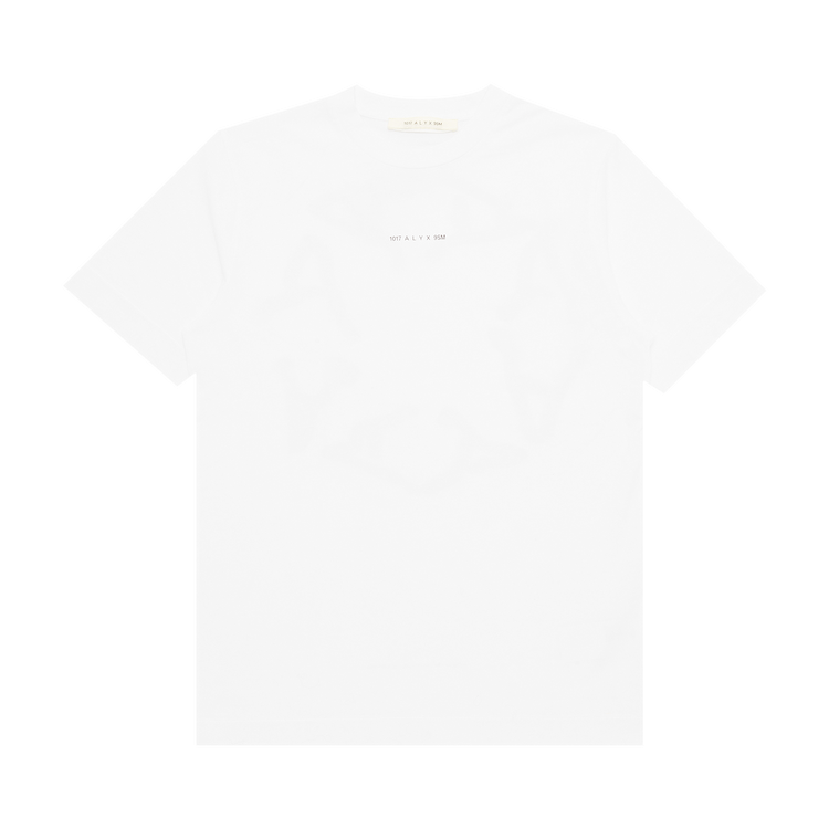 1017 ALYX 9SM Melt Circle Logo Short-Sleeve Tee "White"