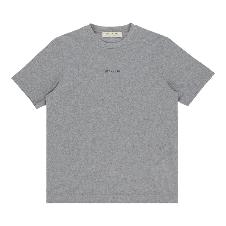 1017 ALYX 9SM Melt Circle Logo Short-Sleeve Tee "Grey"
