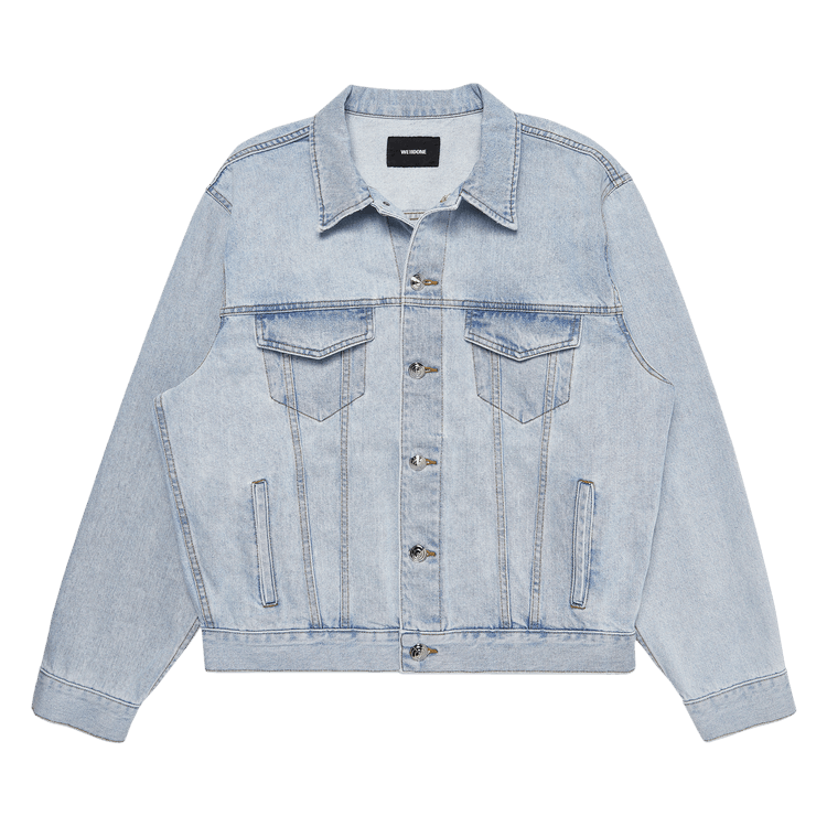 We11done Oversize Denim Trucker Jacket "Blue"