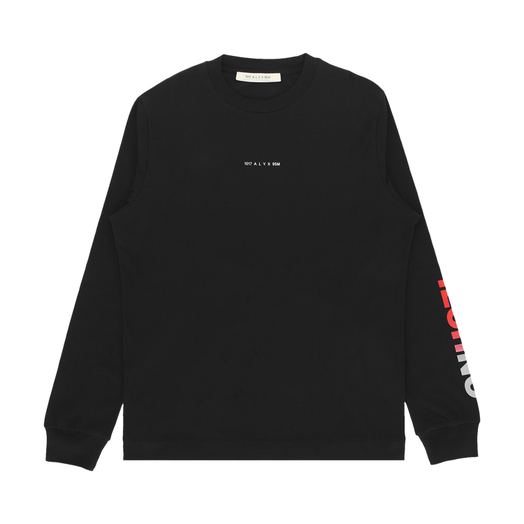 1017 ALYX 9SM Tecno Long-Sleeve Tee "Black"