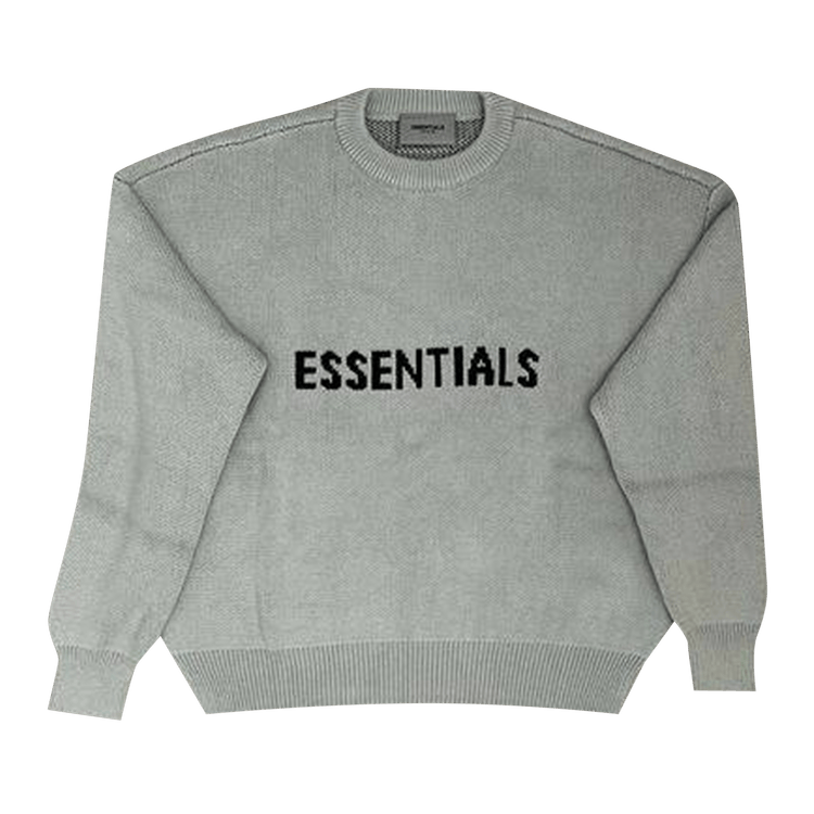 Fear of God Essentials x SSENSE Knit Sweater "Concrete"