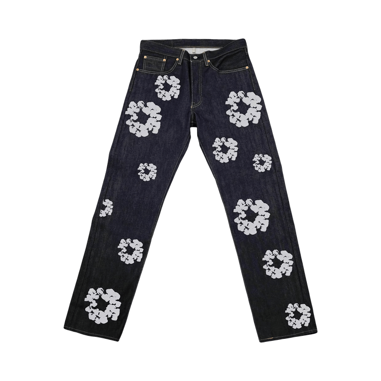 Levi"s x Denim Tears The Cotton Wreath Selvedge Jean "Raw Indigo'