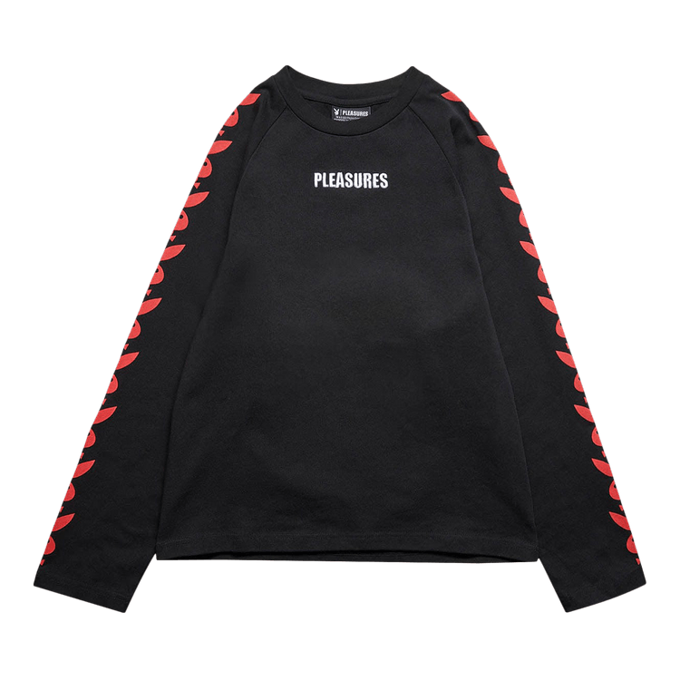 Pleasures PB Raglan Long-Sleeve "Black"