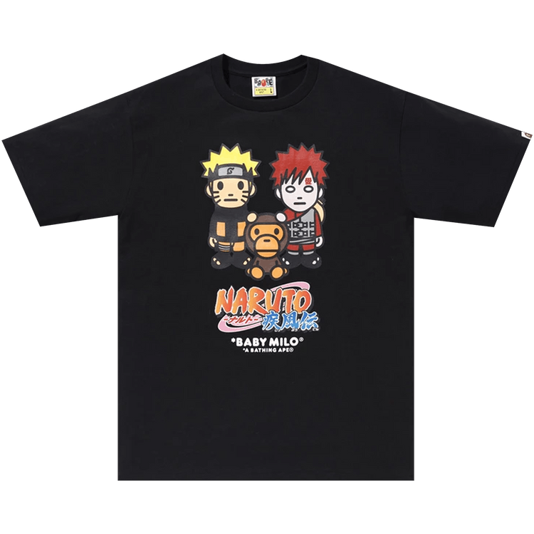 BAPE x Naruto Milo #7 Tee "Black"
