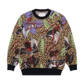 Wacko Maria Jacquard Sweater "Beige"