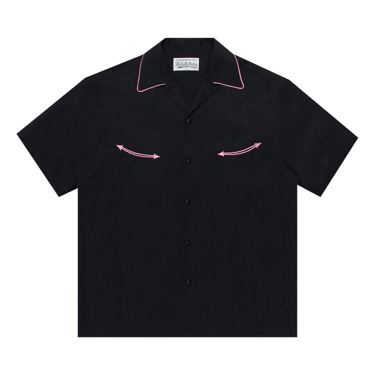 Wacko Maria x Wolf's Head Western Shirt 'Black'
