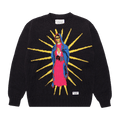 Wacko Maria Crew Neck Sweater (Type-1) "Black"