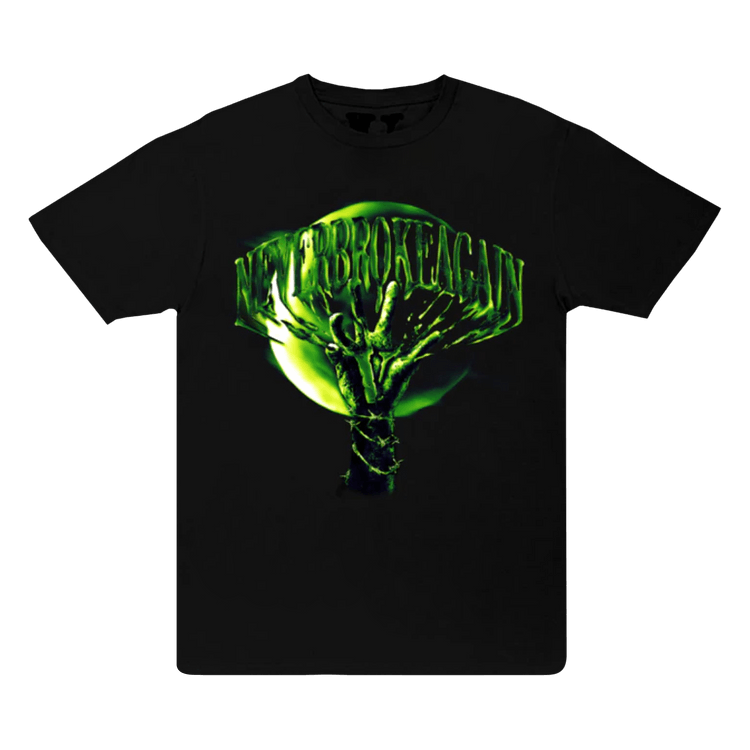 Vlone x Never Broke Again Slime T-Shirt "Black"