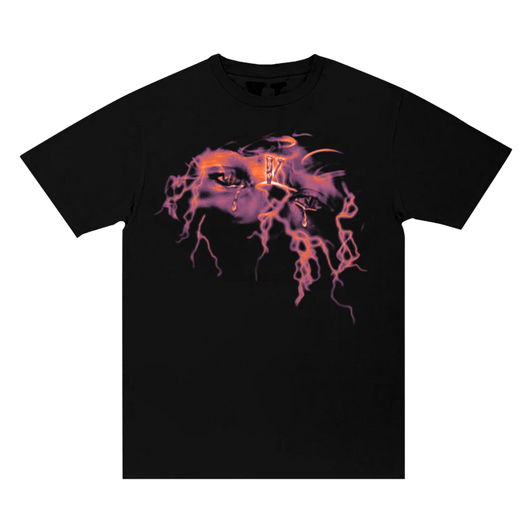 Vlone x Never Broke Again Eyes T-Shirt "Black"