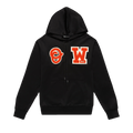 Off-White Patch Slim Hoodie "Black/Orange"