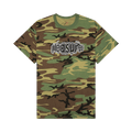 Pleasures Strain Logo T-Shirt "Camo"