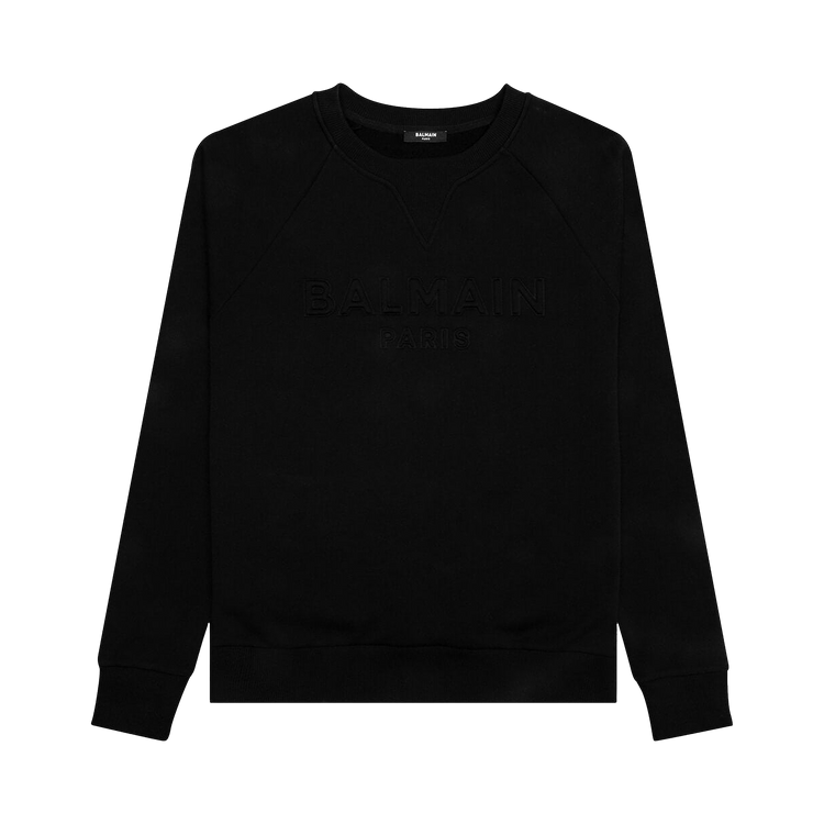 Balmain Embossed Sweatshirt "Noir"