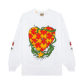 Gallery Dept. Puzzle Heart L/S Tee "White"