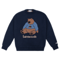 Saintwoods Big Bear Knit "Navy"