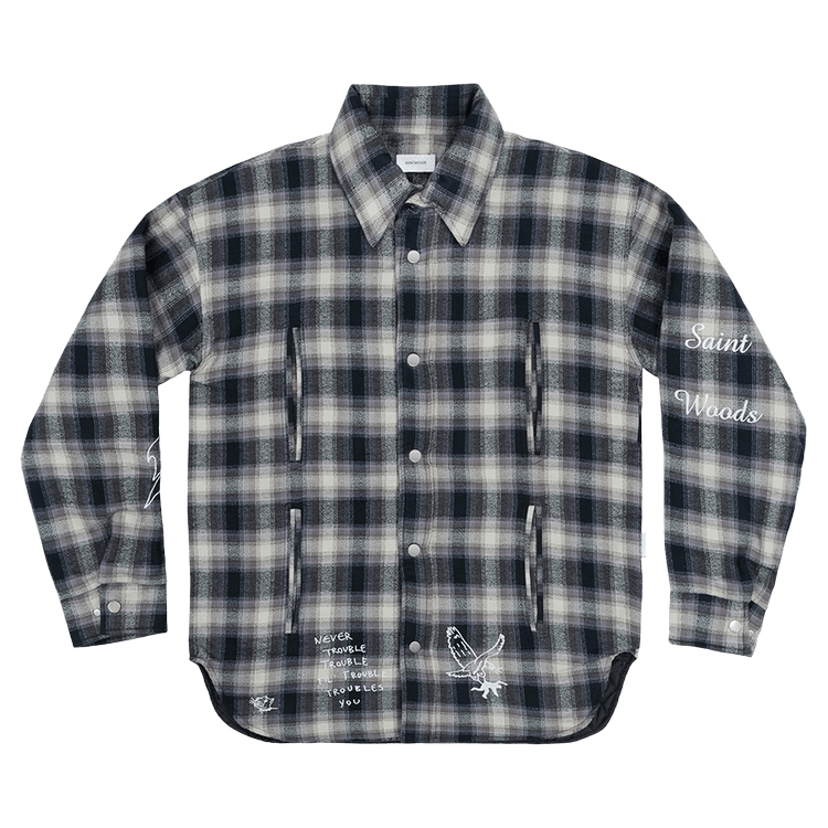 Saintwoods Insulated Flannel "Grey"