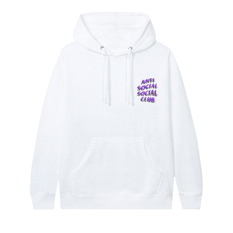 Anti Social Social Club Toned Down Hoodie "White"
