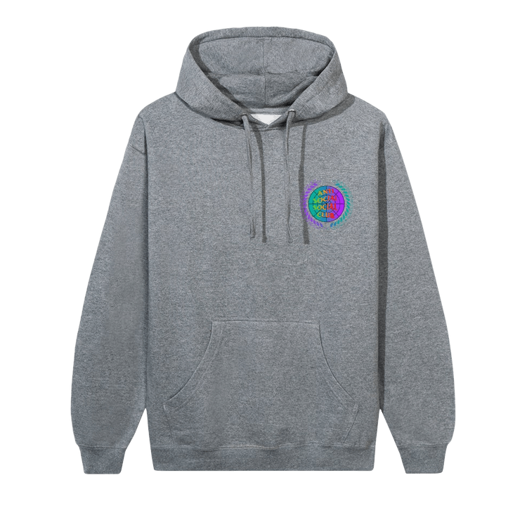 Anti Social Social Club New World Boredom Hoodie "Gunmetal Heather"