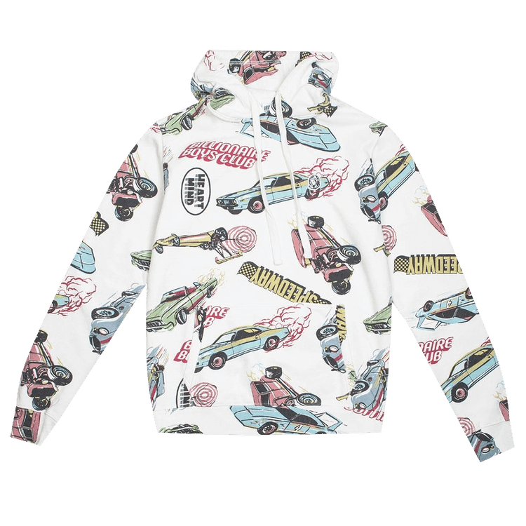 Billionaire Boys Club Speedways Hoodie "White"