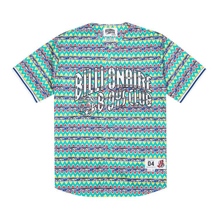Billionaire Boys Club Lightyears Jersey "Green/White/Pattern"