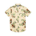 Billionaire Boys Club Garden Woven Shirt "Eggnog"