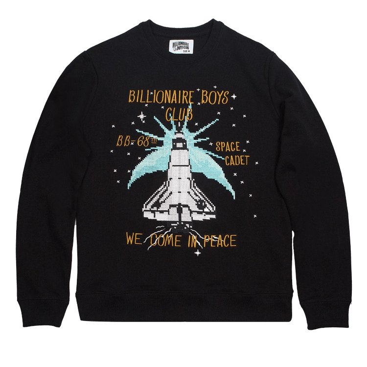 Billionaire Boys Club BB Shuttle Crewneck "Black"