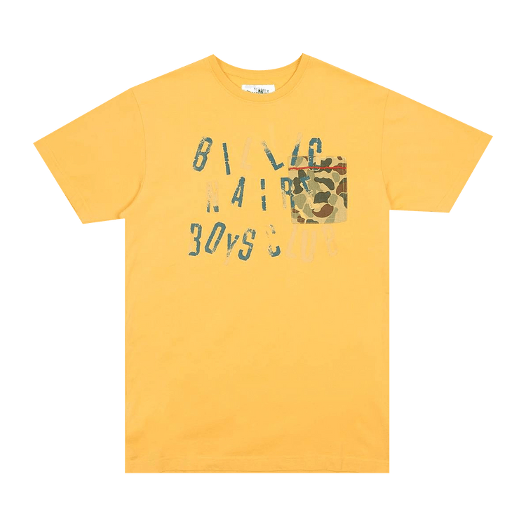 Billionaire Boys Club Camo Pocket Tee "Yellow"