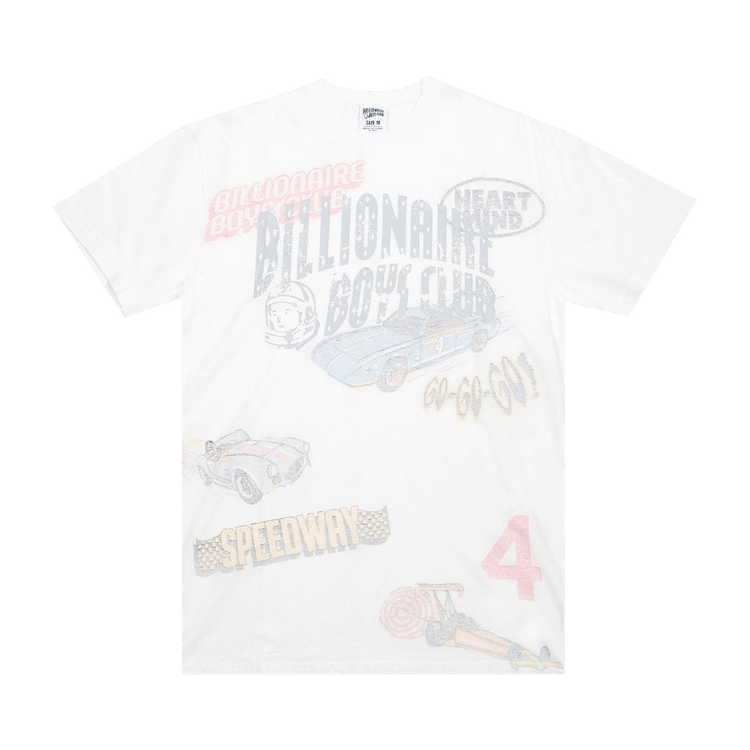 Billionaire Boys Club Retro Speed Knit Tee "White"