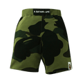 BAPE Giant 1st Camo Wide Fit Sweat Shorts "Green"