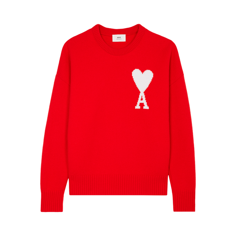 Ami Crew Sweater "Red"