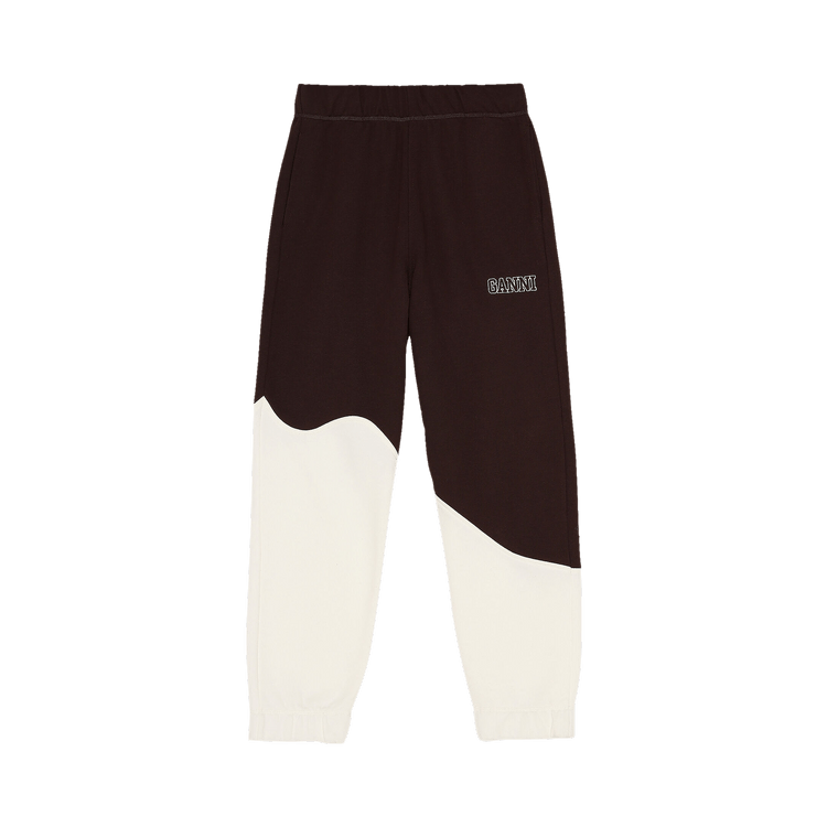 GANNI Software Wave Pants "Mole"