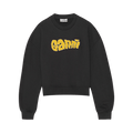 GANNI Isoli Logo Crew "Phantom"