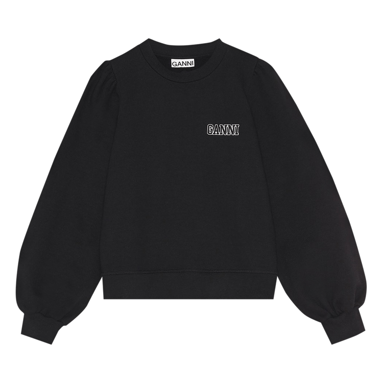 GANNI Software Crewneck "Black"