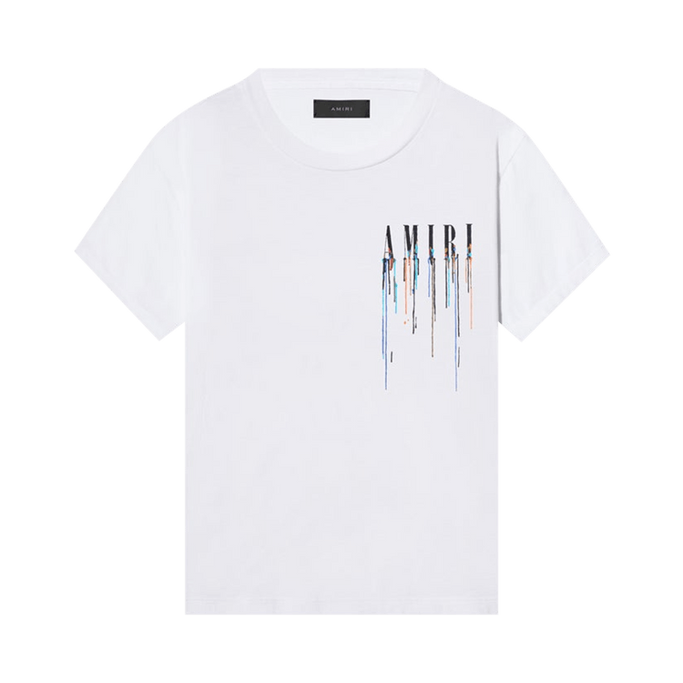 Amiri Paint Drip Core Logo Tee "White"