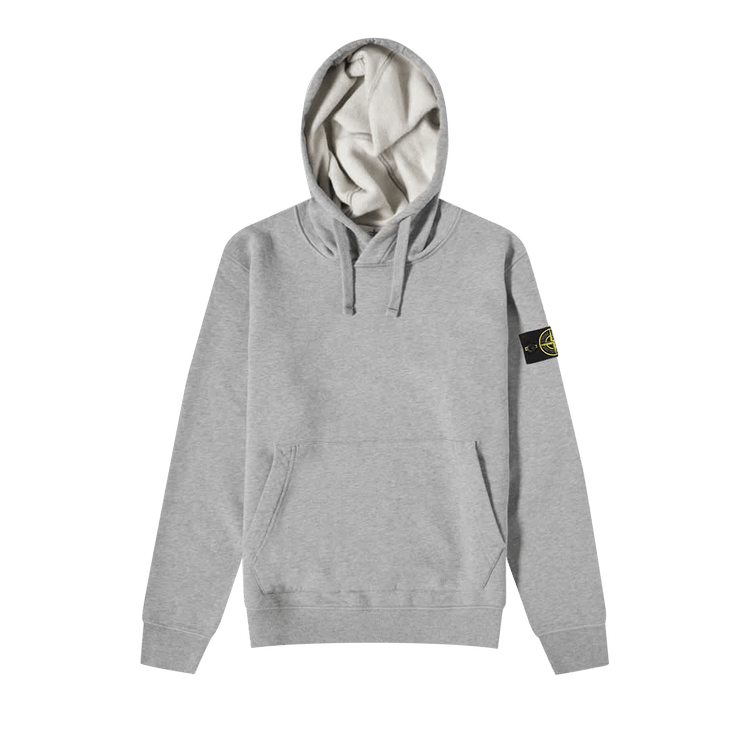 Stone Island Hooded Sweatshirt "Melange Grey"