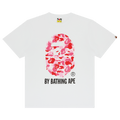 BAPE ABC By Bathing Tee "White/Pink"