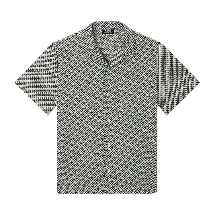 A.P.C. Lloyd Short-Sleeve Shirt "Beige"