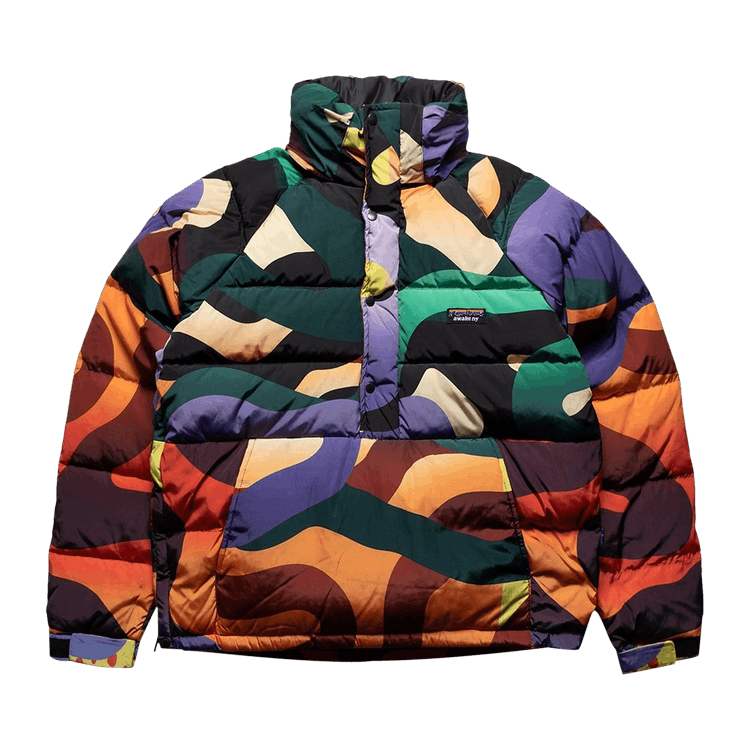 Awake NY Puffer Pull Over With Snaps "Multicolor"