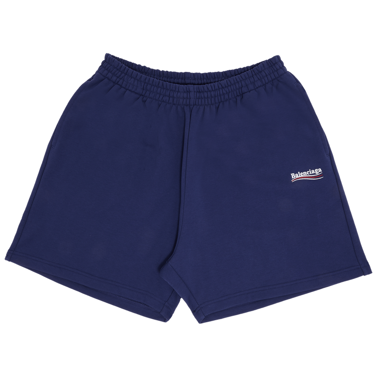 Balenciaga Sweatshorts "Pacific Blue/White"
