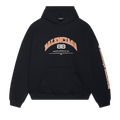 Balenciaga Wide Fit Hoodie "Black/Orange/White"