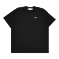 Off-White Caravag Arrow Over Short-Sleeve Tee "Black"